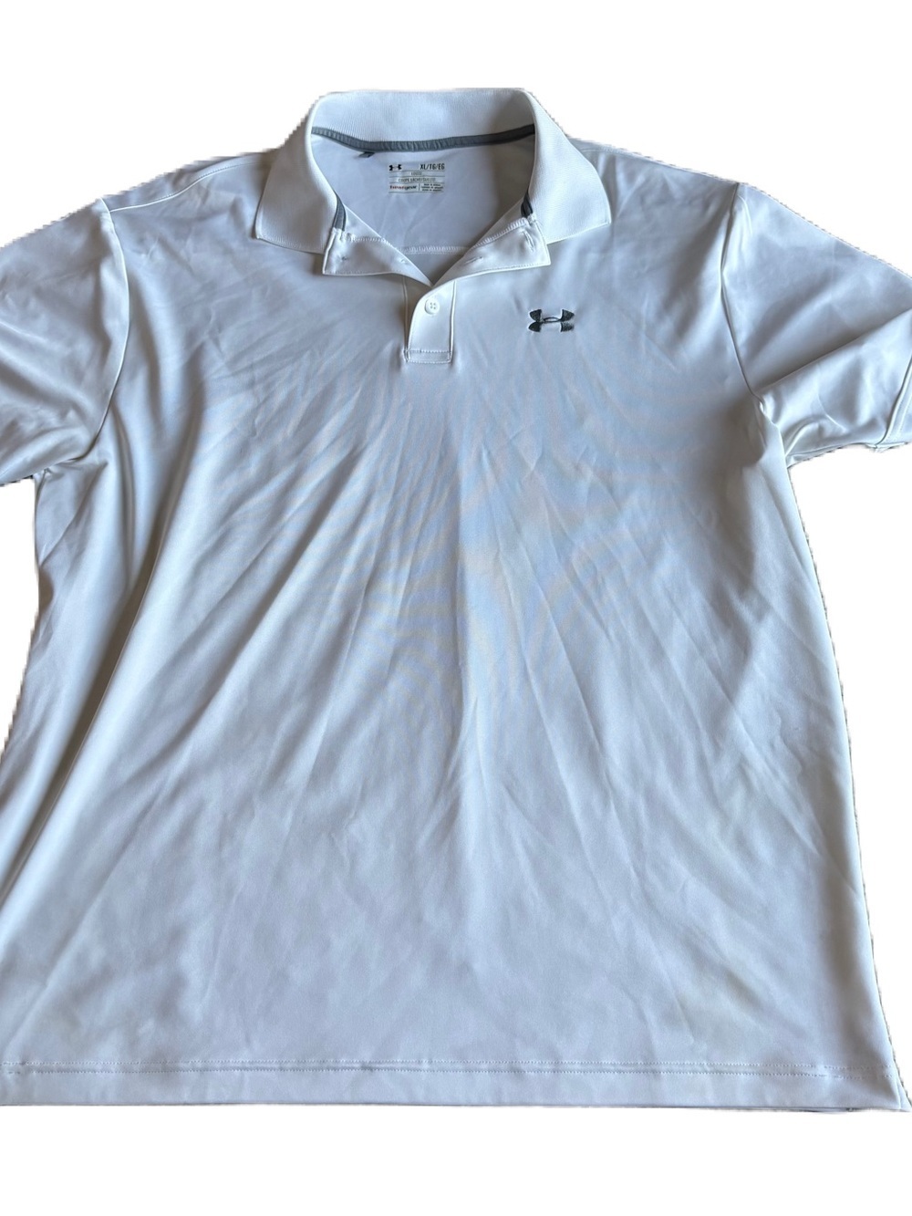 Under Armour Men’s White Polo XL Men’s Shirt